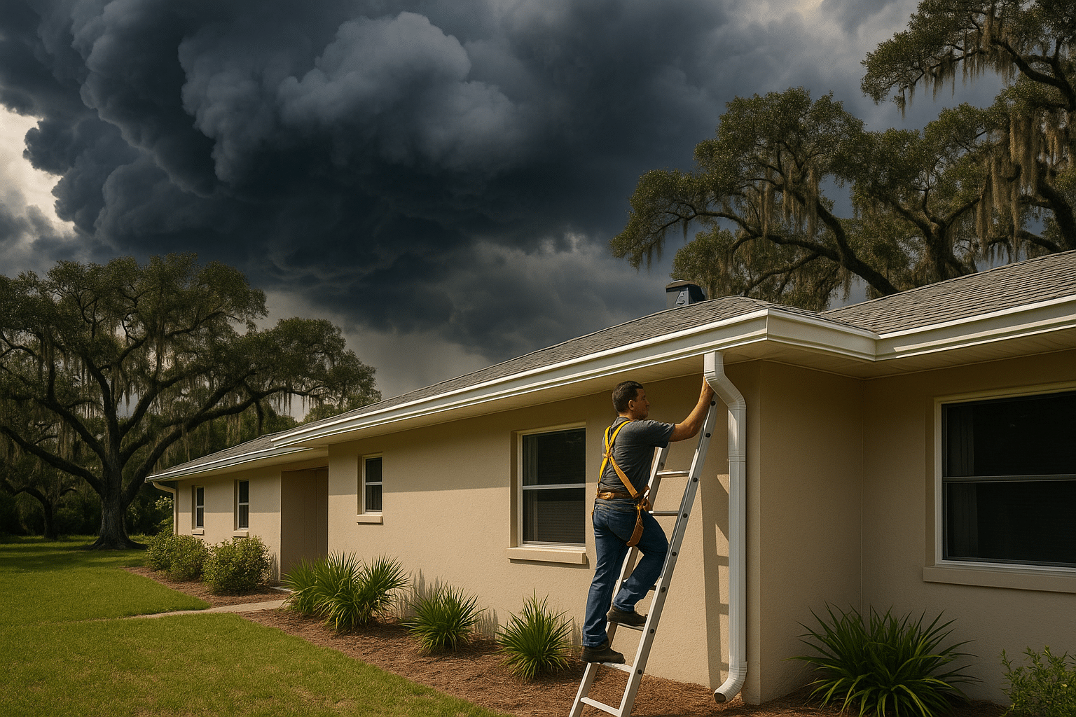 Rainy Season Gutter Prep: How to Get Ready for Florida's Afternoon Thunderstorms