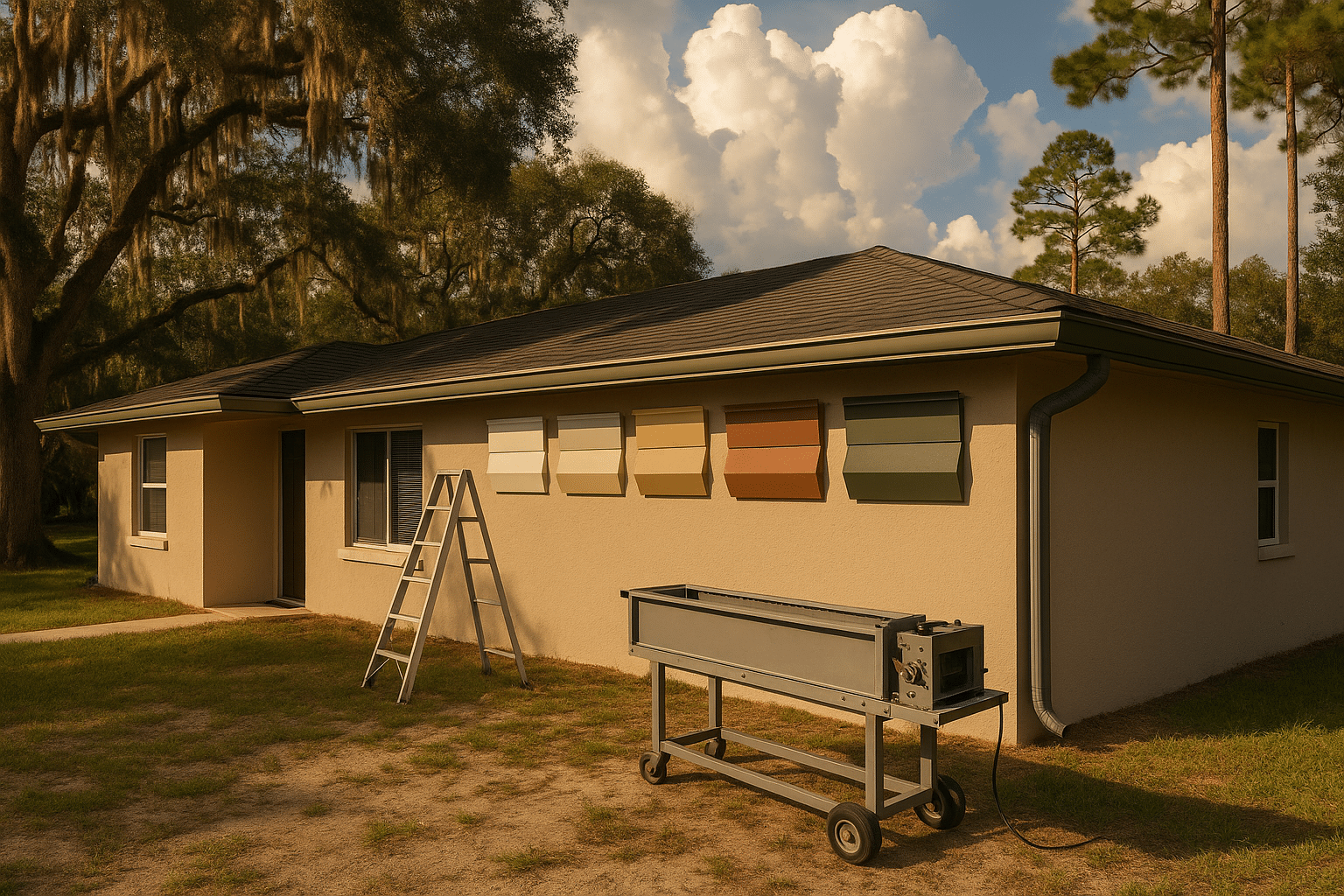 How to Choose the Right Aluminum Gutter Color for Your Florida Home