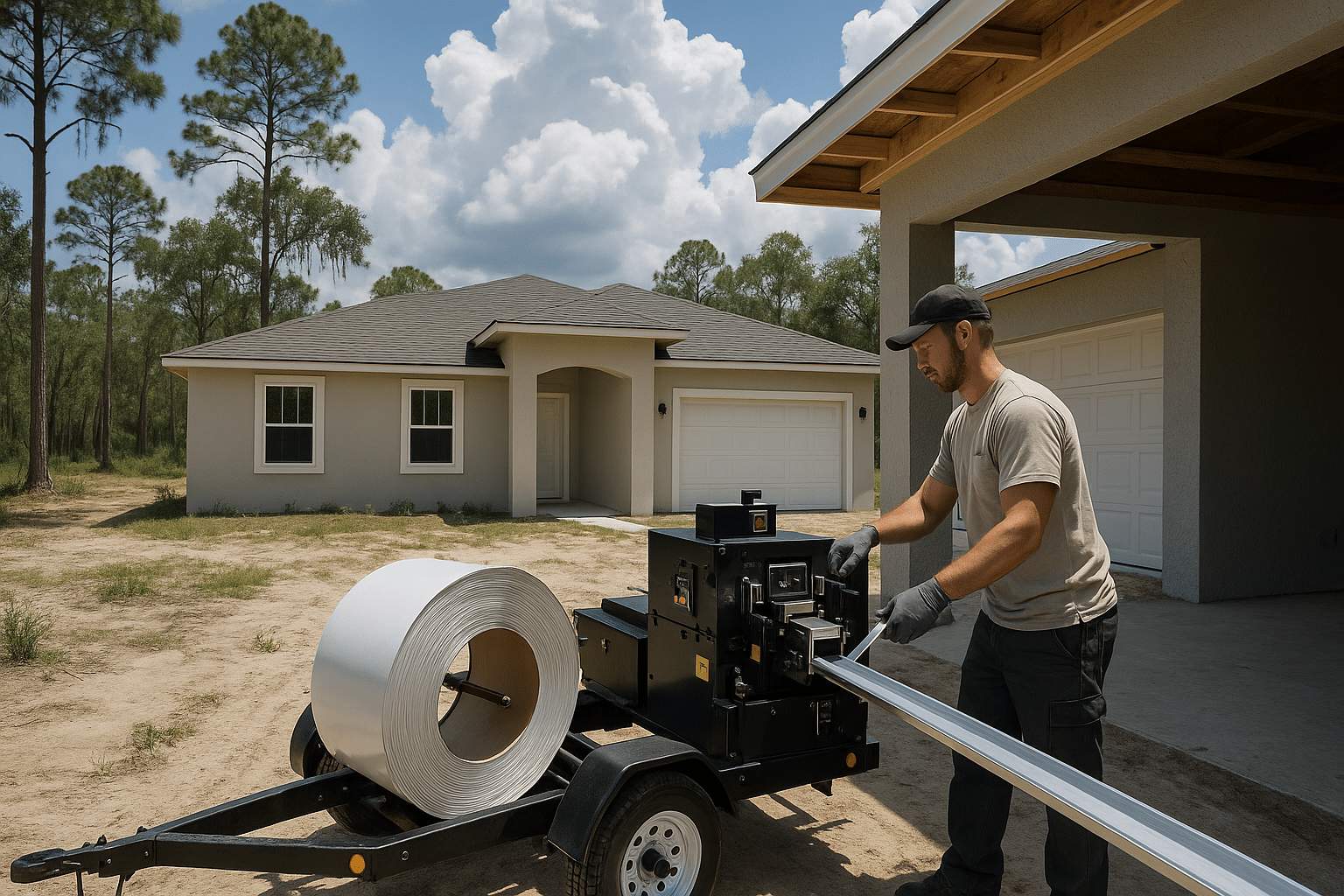 When Should Gutters Be Installed on New Construction in Florida?