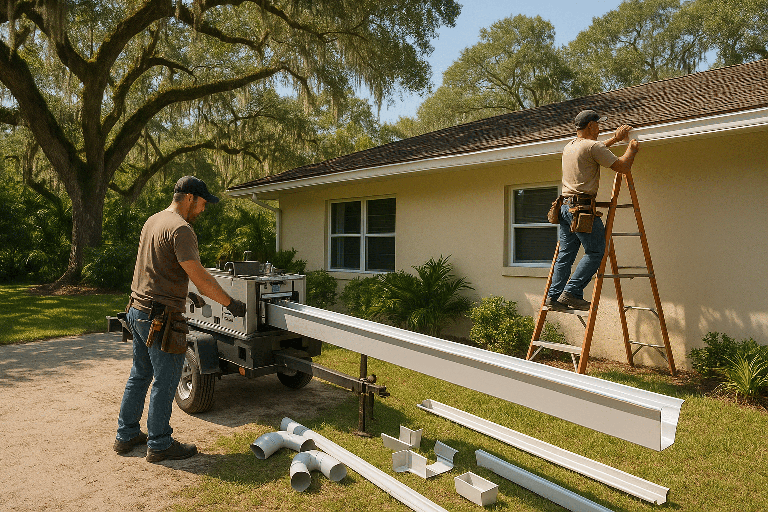 What to Expect on Gutter Installation Day: A Step-by-Step Walkthrough